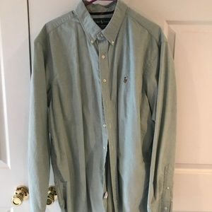Men's Ralph Lauren 2XL XXL Custom Fit Button